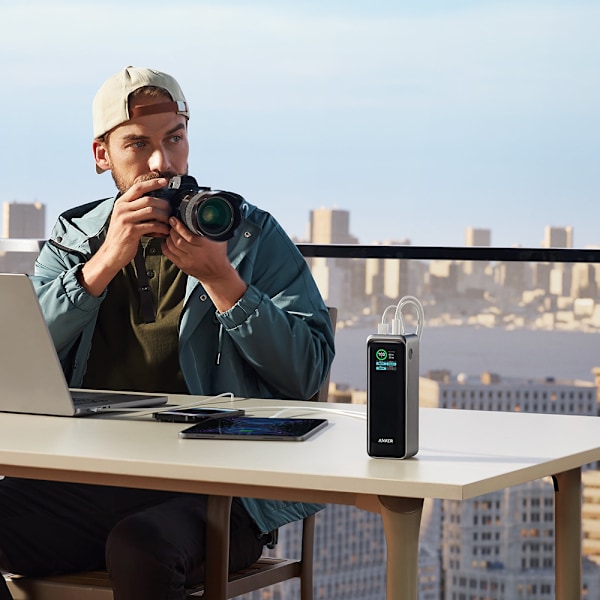 Anker Prime Powerbank 250W - 27650mAh kapasiteetti ja PD 3.1 -t