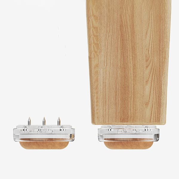 Golvskydd med spik för stolar och bord 2,5cm 4-pack golvskydd s