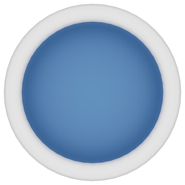 Oppustelig pool – Brun / Rund familiepool, Ø 300 cm / Pool til