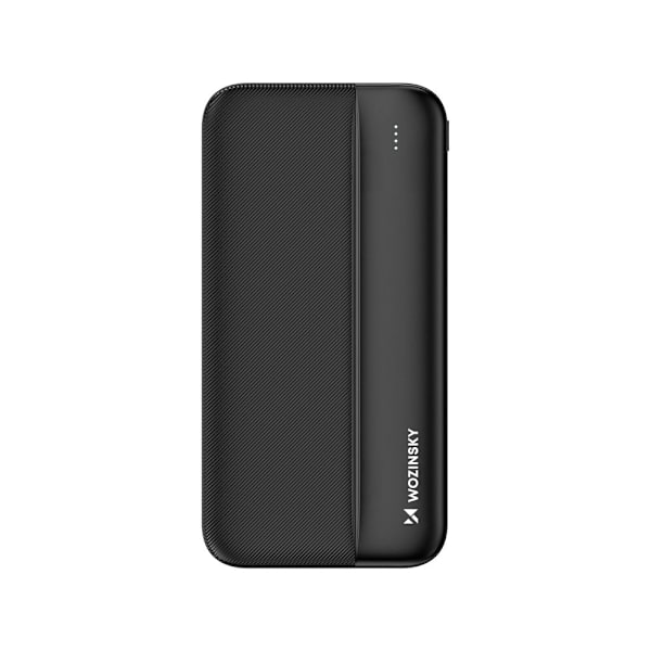 Powerbank 10000mAh med 1xUSB-C och 1xUSB - Svart
