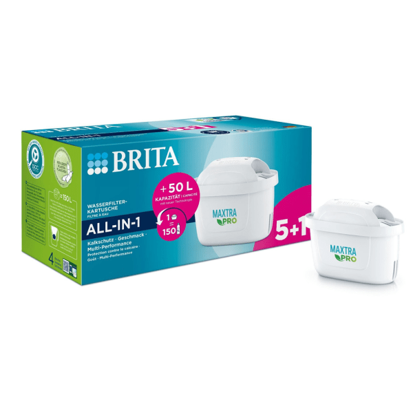 BRITA Maxtra Pro - Extra Kalkskydd - 5+1 vattenfilter