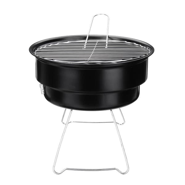 Kannettava hiiligrilli 26 cm / kokoontaitettava grilli laukulla