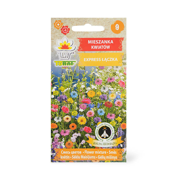 Frö till ängsblommor Mix Snabblommande – Färgsprakande blomster