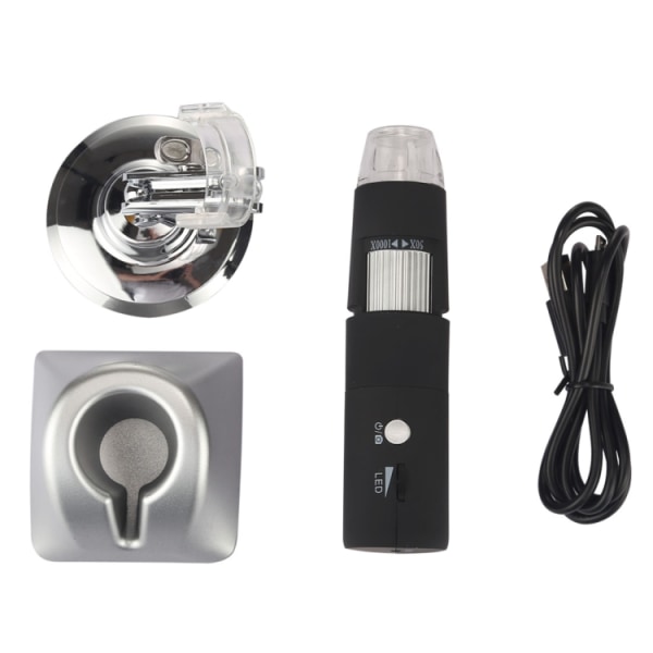 Digital WiFi USB Mikroskop 50+1000X Förstoring