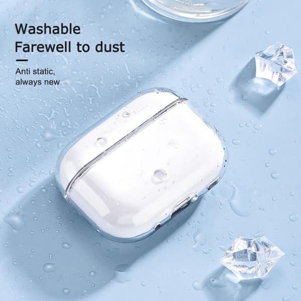 Cover til AirPods Pro 3 – Transparent