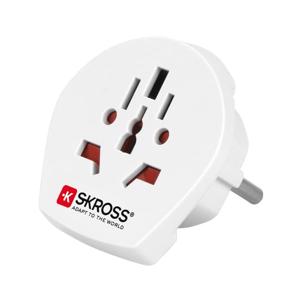 Reseadapter världen till Europa / universal reseadapter EU / re