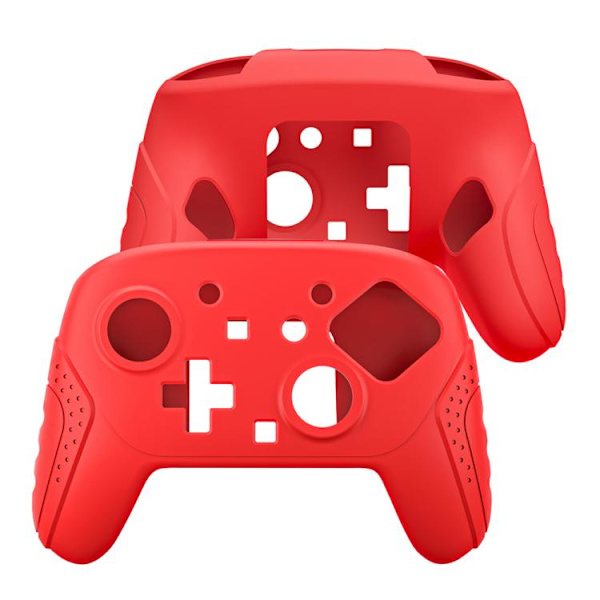 Silikonisuojus Nintendo Switch 2 -käsiohjaimelle - punainen