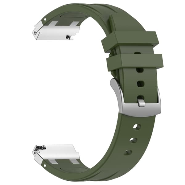 Silikonearmbånd til Amazfit Watch Bip 5 22mm - Grøn