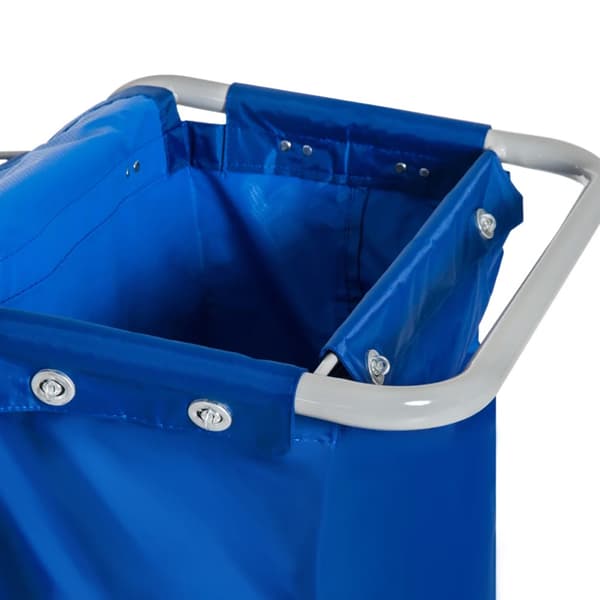 Siivousvaunu moppipuristimella ja 4 ämpärillä – 2×18 l + 2×6 l,