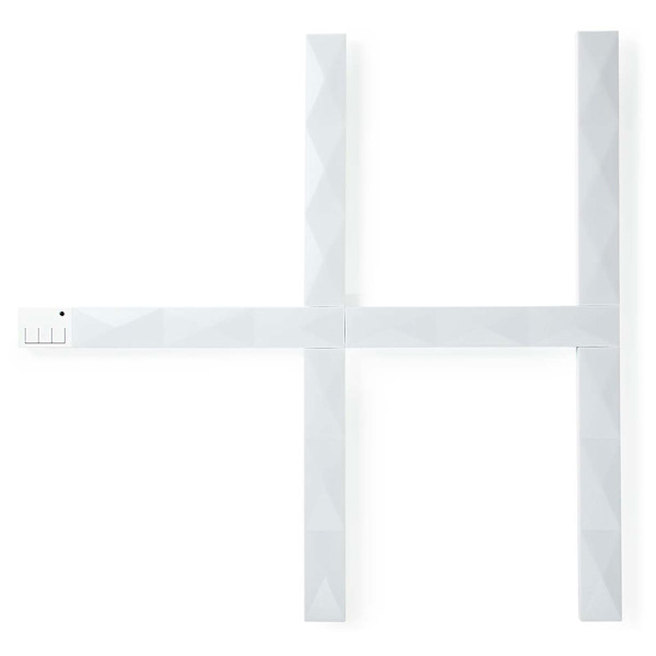 Nedis SmartLife LED-seinävalaisin - Wi-Fi, RGBIC/lämmin valkoin