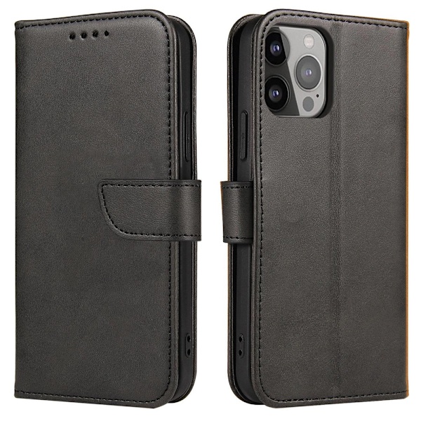 Flip-etui med stativ til Samsung Galaxy S25+ - Sort