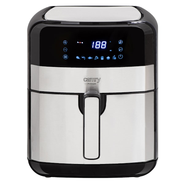 Camry Airfryer 5L Svart, Rostfritt stål