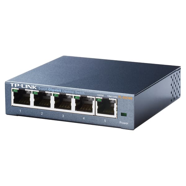 TP-LINK TL-SG105 nätverkswitch