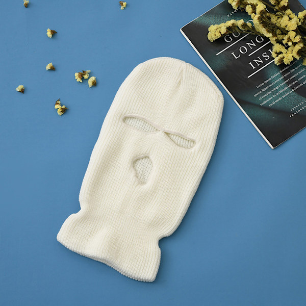 Vit skidmask / Balaklava