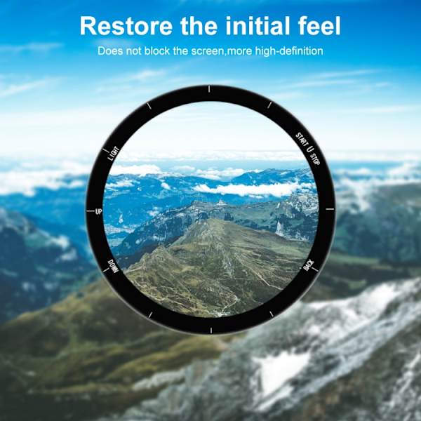 Flexibelt skärmskydd till Garmin Forerunner 158