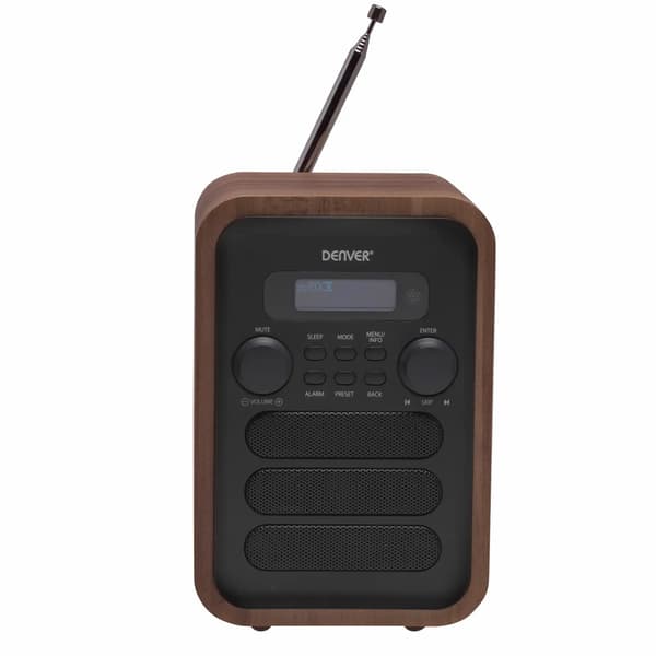 Denver DAB-48GREY DAB/FM-radio – Bluetooth, 40 kanavaa, DOT Mat