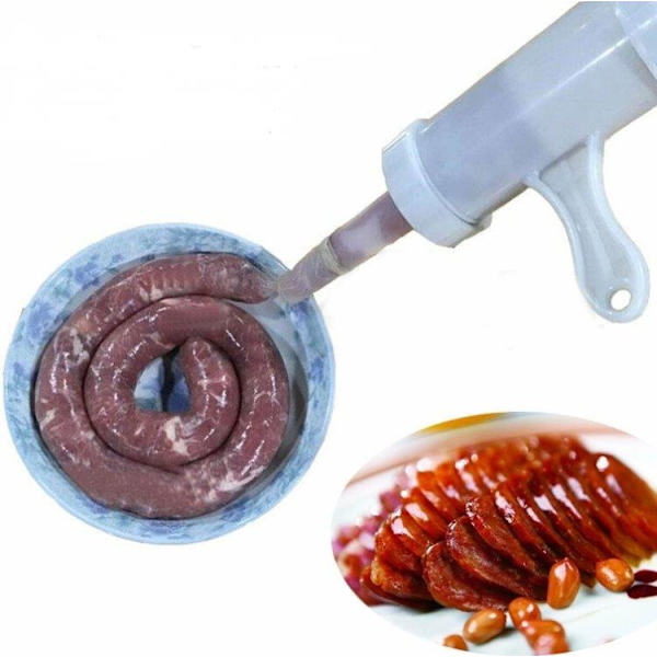 Manuell korvstoppare / korvspruta – 2-pack