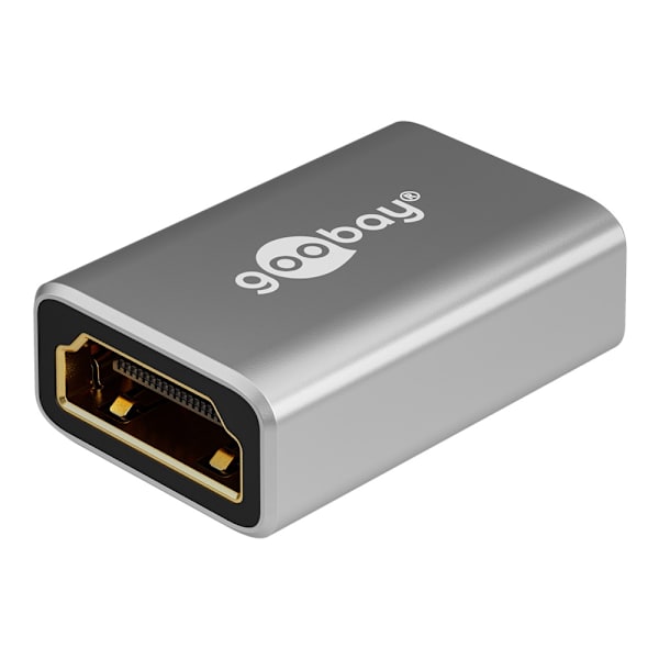 Goobay HDMI-laajennussovitin 8K 60Hz kullattujen liittimien kan