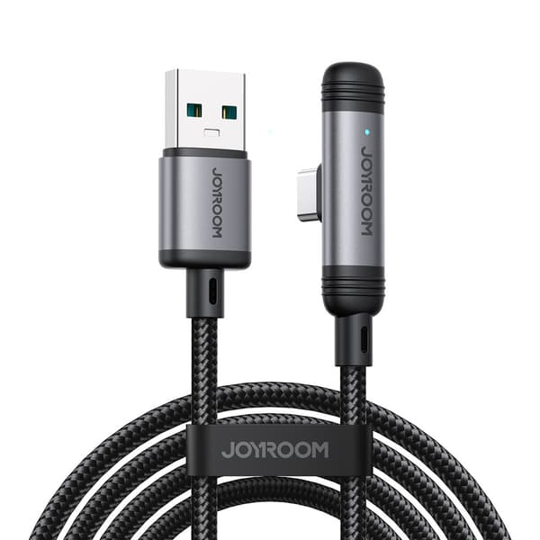Joyroom EnjoyX Series USB-kabel USB til USB-C 3A 1,2 m - Sort