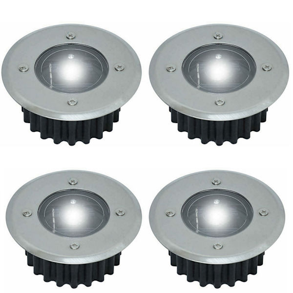 Trädgårdsbelysning solceller - 4-Pack Spotlight