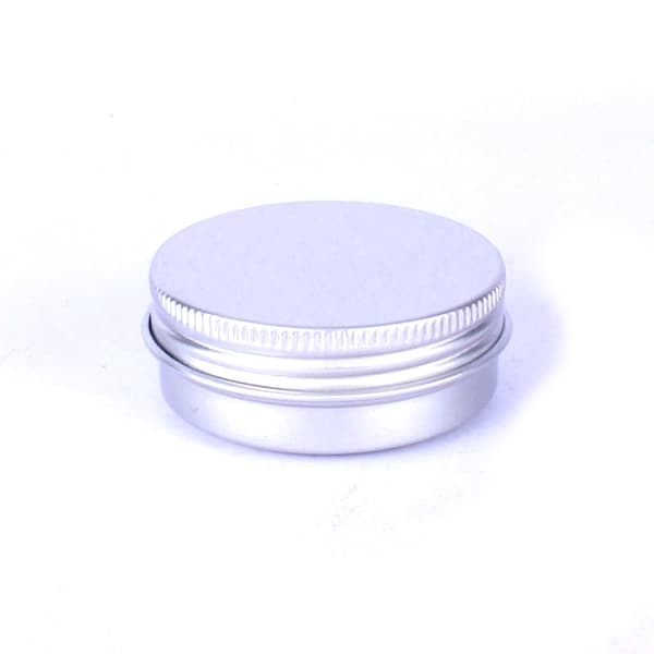 Aluminiumburk med lock 27x56mm