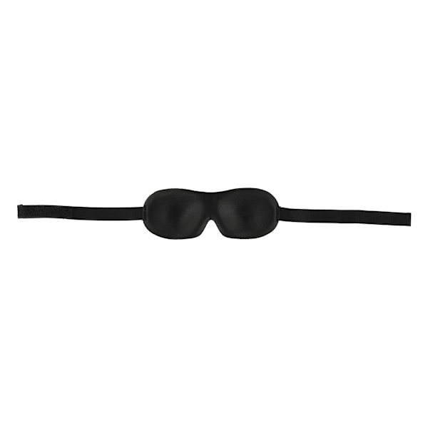 3D-formet sovemaske i justerbart design - Sort