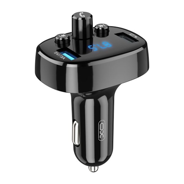 XO FM-sändare med Bluetooth MP3 och USB-laddning 15W