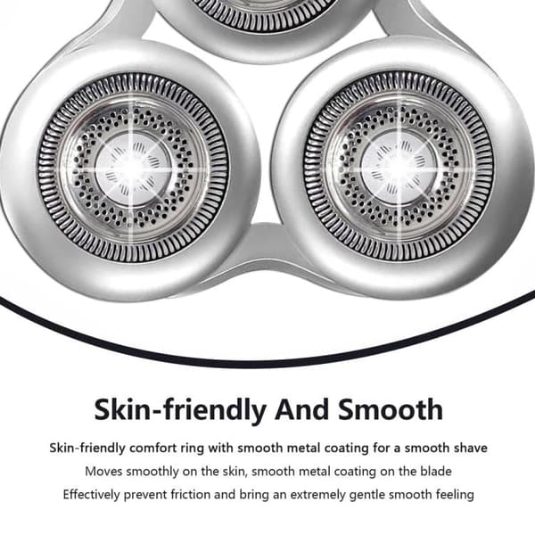 Barberhoved til Philips SH98/SP9860/SP9863/SP9880/9000 - Sølv /