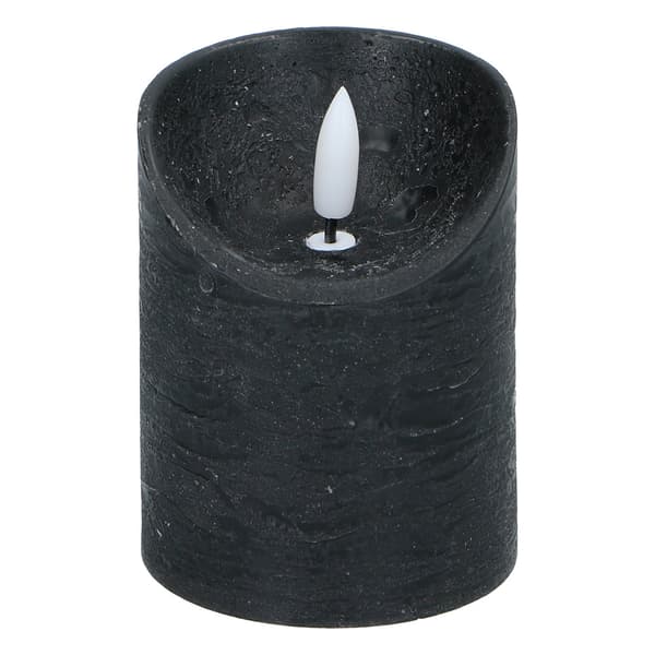 LED Vaxljus 7x9cm - Svart