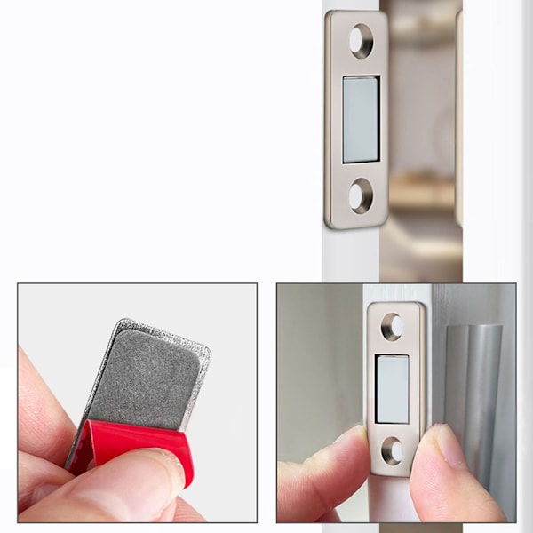 Magnetisk beslag til skabe/døre