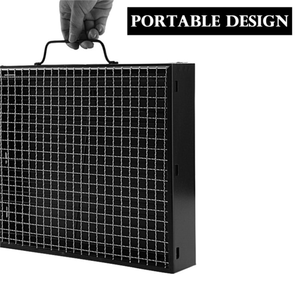 Portabel Grill - Bärbar & hopfällbar minigrill