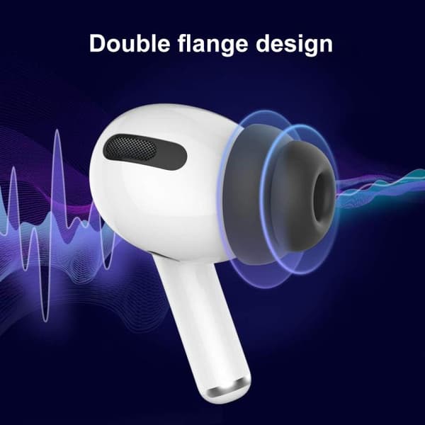 Bullerdämpande öronproppar för AirPods Pro 1/2 3 par S/M/L - Sv