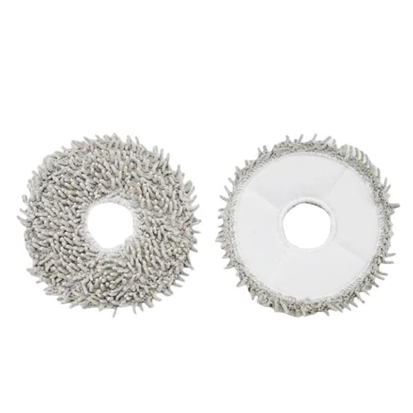 Moppdukar 2-pack till Ecovacs Deebot X1/T10 Turbo - Grå / Mikro
