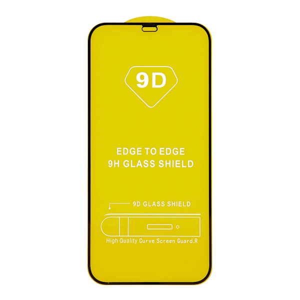 Hærdet skærmbeskytter 9D til Samsung Galaxy A15 - Sort stel