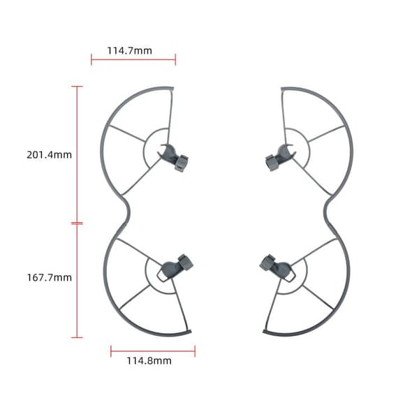 Propelbeskyttelse til DJI Mini 5 Pro – Grå