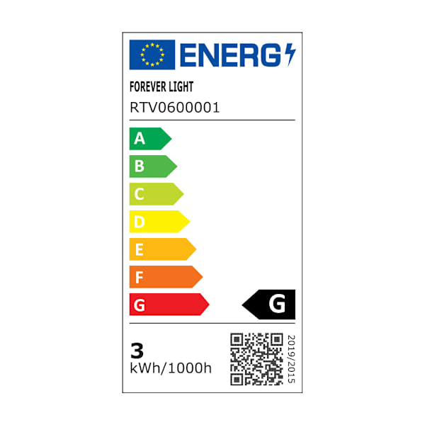 LED-pære GU5,3 MR16 3W 12V 3000K 200lm