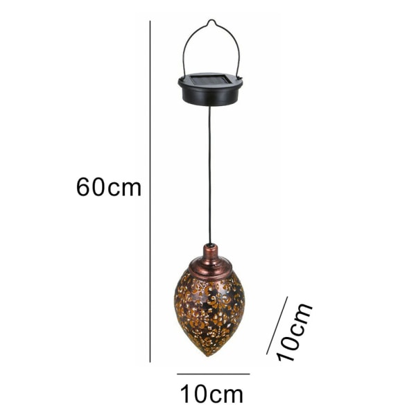 Solcellslampa LED Pendel