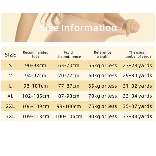 Shapewear med hög midja S - Beige