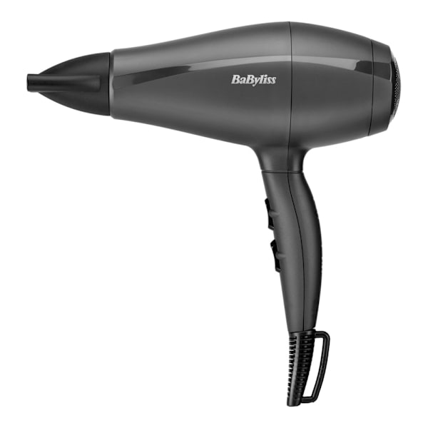 Babyliss Super Light Pro 2000-hårtørrer med superslankt koncent Sort