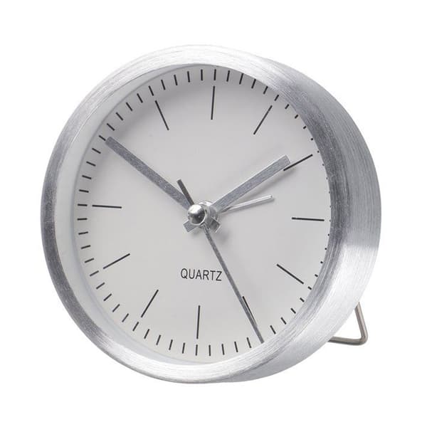 Vækkeur Wien 9cm - Sølv