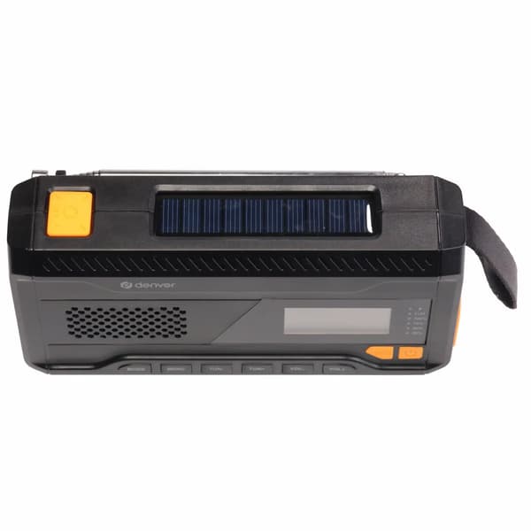 Denver SCD-2033 Håndsvingradio med solcelleopladning / DAB-radi