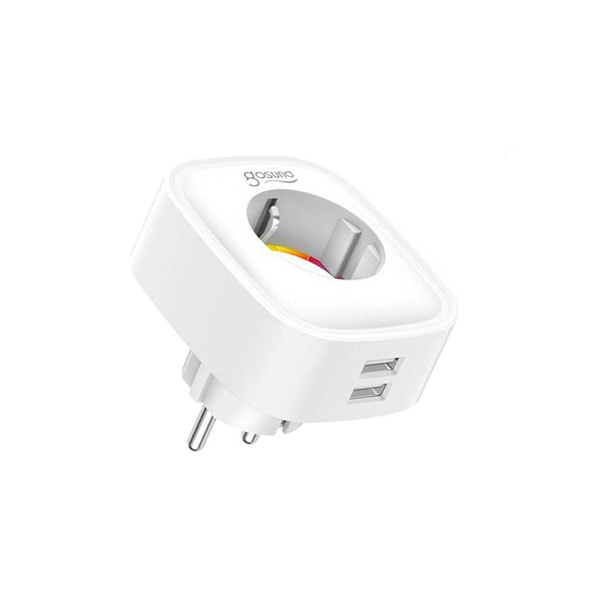 Gosund Wifi Smart Plug med 2 USB - Smart stikkontakt kompatibel