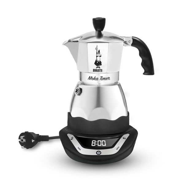 Bialetti Moka Easy Timer 3 Koppar