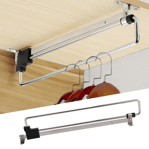 Utdragbar garderobshängare 45cm