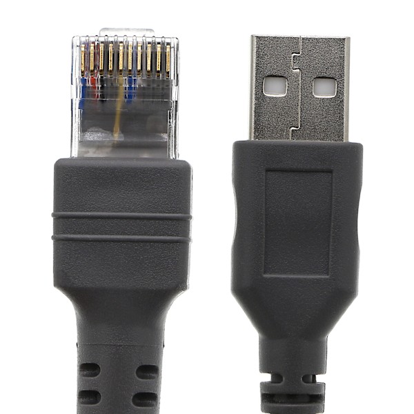 USB-kabel Spiral USB til RJ45 til Honeywell / Zebra / Symbol 3m