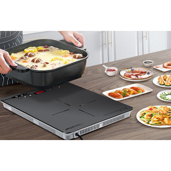 AmzChef Induktiotaso 2000W - 9 tehotilaa ja älykkäät toiminnot