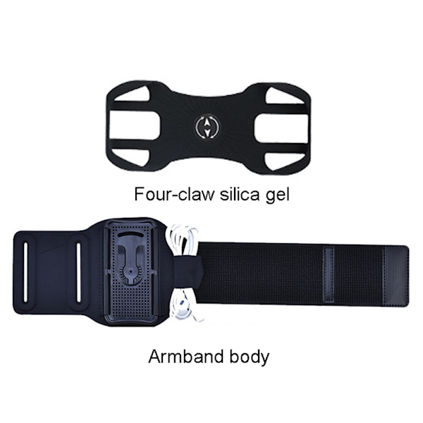 Roterbar mobilholder til armen