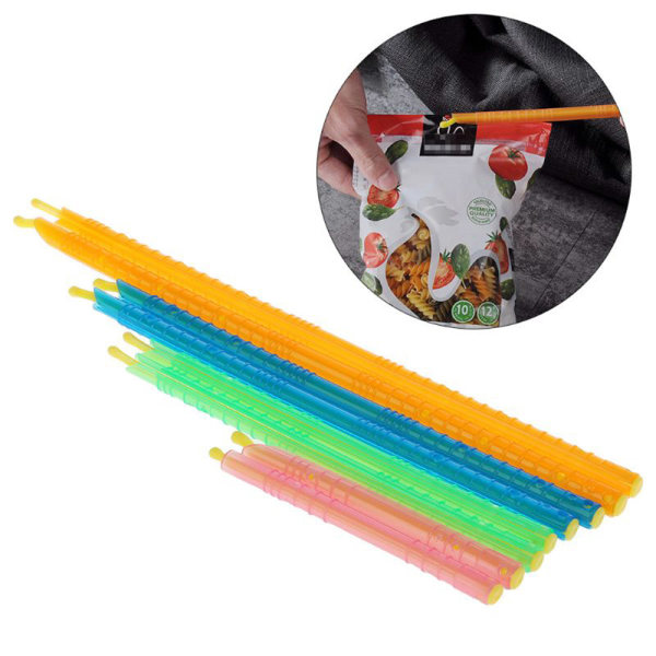 Magisk Förslutningssticka 8-pack - Påsförslutare istället för p