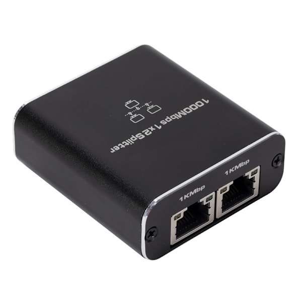 RJ45-Splitter 1 till 2 för 1000M Nätverk