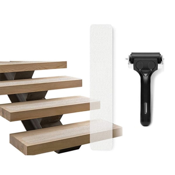 Halkskydd för trapp 15-pack 61x15cm Transparent